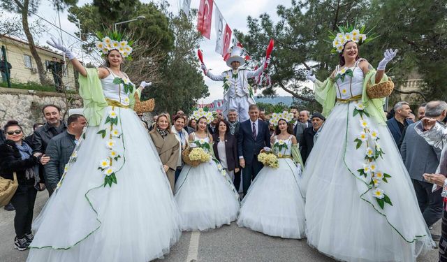 8. Karaburun Nergis Festivali başladı