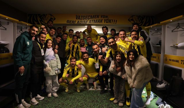 Aliağa FK'nın yüzü güldü