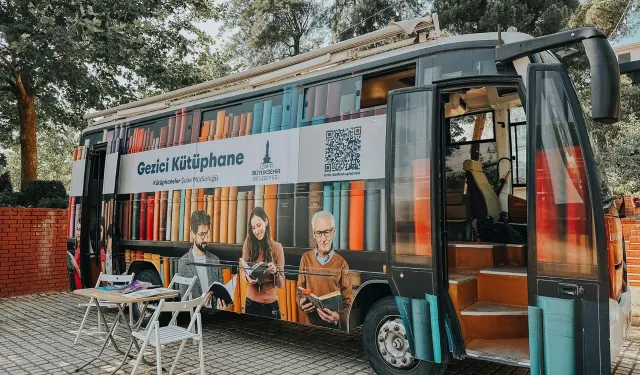Gezici Kütüphane yarıyıl tatilinde ilçeleri geziyor