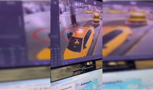 İzmir Otogarı’nda dolu taksiye saldırı