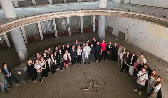 Cumhuriyet dönemi yapısı, Yaşar Üniversitesi öğrencilerinin projesiyle yeniden yorumlandı