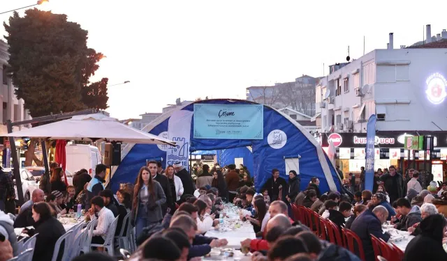 İzmir Çeşme iftar çadırı 2026 nerede?