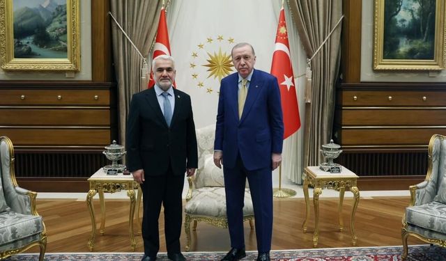 Külliye’de kritik zirve: Erdoğan ile Yapıcıoğlu bir araya geldi