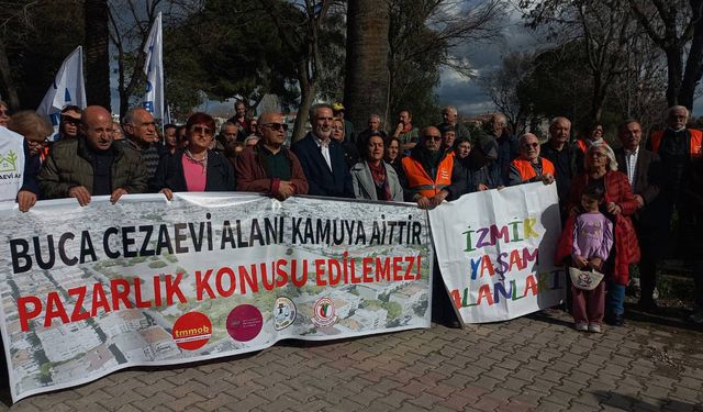 Meslek odalarından Buca Cezaevi planına ortak tepki