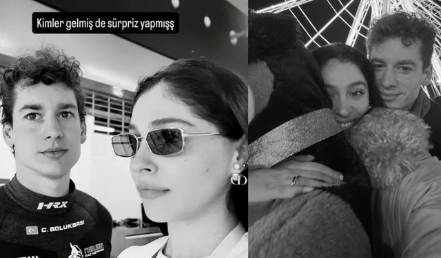 Sürprizlere doyamadılar: Cemre Baysel'den Cem Bölükbaşı'na beklenmedik ziyaret