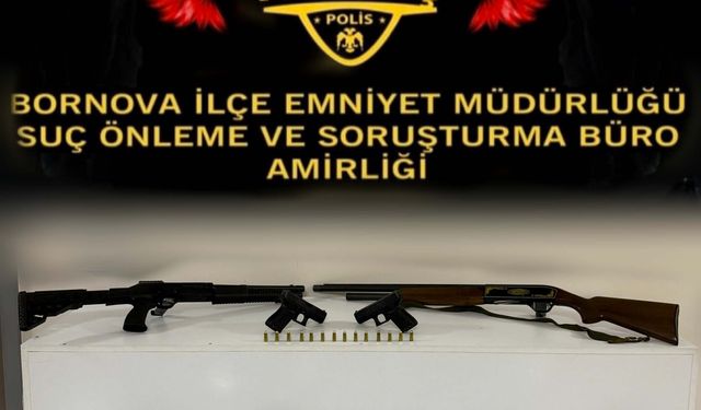 Silah kaçakçılığına darbe: İzmir Bornova’da 3 tutuklama