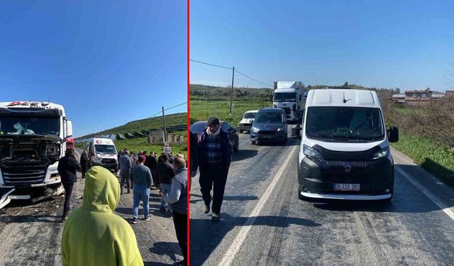 İzmir'de hatalı sollama kazaya neden oldu: 1 yaralı