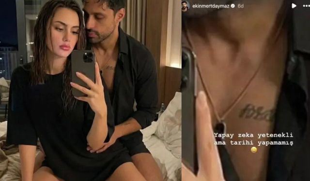 Ekin Mert Daymaz tartışma yaratan fotoğraf için yapay zeka dedi!