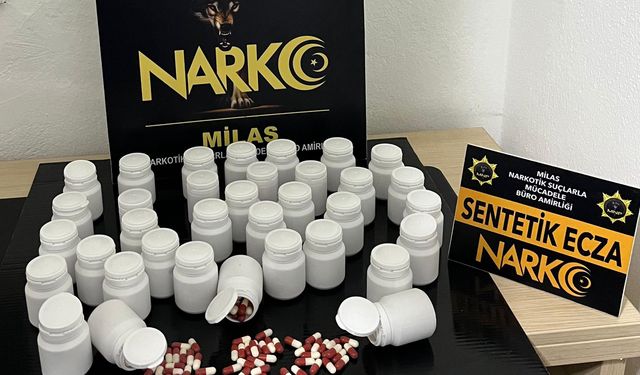 Zehir tacirlerine büyük darbe: Yüklü miktarda sentetik ecza ele geçirildi