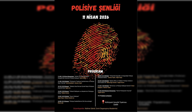 2. İzmir Polisiye Şenliği 11 Nisan’da Kültürpark’ta