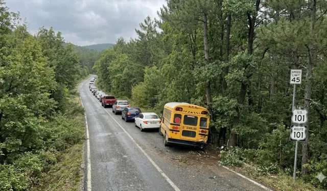 ABD'de okul otobüsü kaza yaptı: 2 öğrenci öldü, 7 yaralı var!