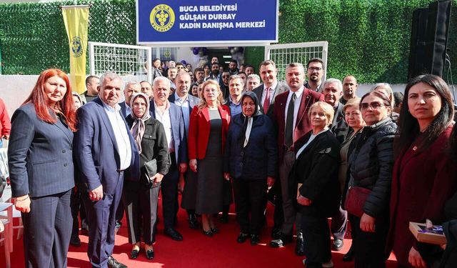 Buca’da anlamlı açılış: Gülşah Durbay Kadın Danışma Merkezi hizmete girdi