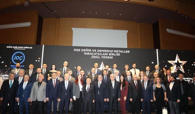 Demir ve demirdışı metaller sektöründe ihracat şampiyonları ödüllendirildi