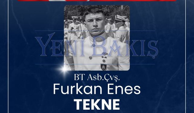 İzmirli genç Astsubay Çavuş Furkan Enes Tekne vefat etti