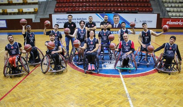 İzmir’in Tekerlekli Sandalye Basketbol Takımı Avrupa sahnesinde