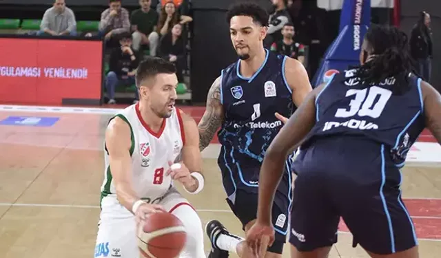 Karşıyaka evinde Türk Telekom’a direnemedi, play-off umudu zora girdi