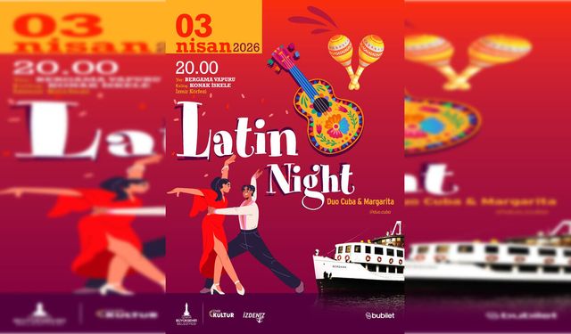 Körfezde Latin rüzgarı: Bergama Vapuru sahneye dönüşüyor