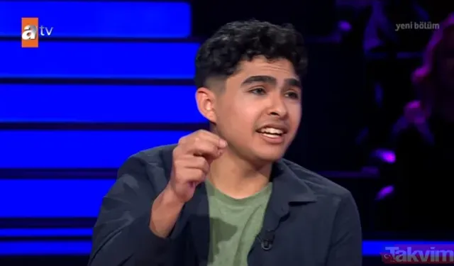 Lise öğrencisi 'Kim Milyoner Olmak İster' programında rap performansıyla gündem oldu