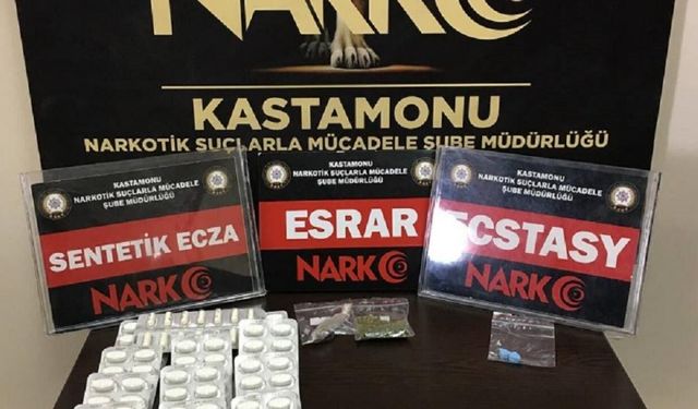 Narkotik ekiplerinden nokta operasyonu: Bonzai ve sentetik hap ele geçirildi