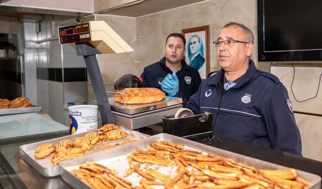 Narlıdere’de Ramazan denetimi: Fırınlar mercek altında