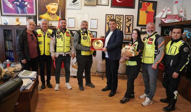 RİEDER Kulübü’nden Başkan Yetişkin’e teşekkür ziyareti