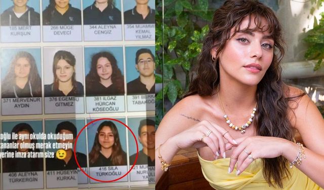 Sıla Türkoğlu'nun lise yıllarındaki görüntüleri sosyal medyada büyük beğeni topladı