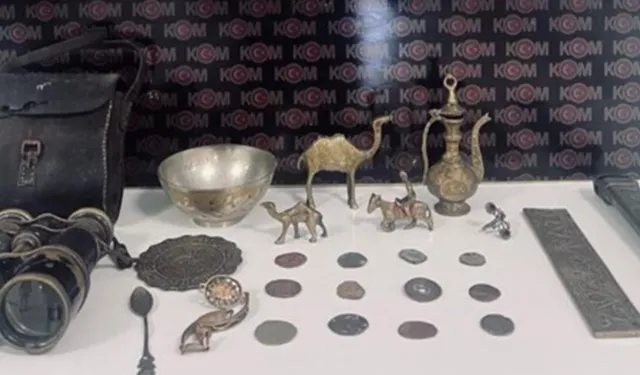 Tarihi eser kaçakılığına darbe... 25 parça eser ele geçirildi