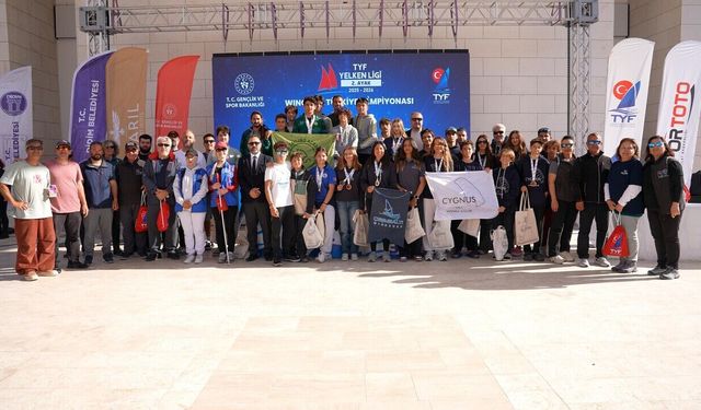 Türkiye Yelken Şampiyonası finali Didim'de yapıldı