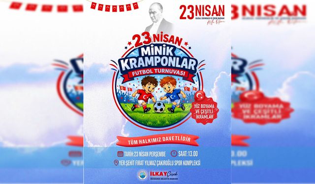 Menderes’te Minik Kramponlar sahaya çıkıyor