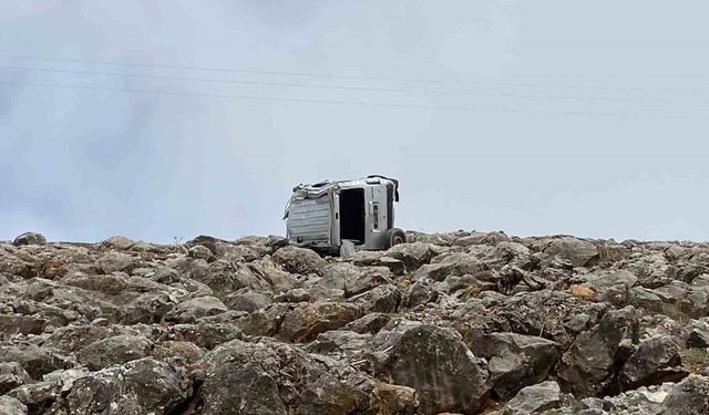 Takla atan otomobilin 26 yaşındaki genç sürücüsü hayatını kaybetti