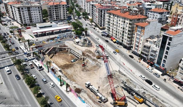 Buca Metrosu’nda çalışmalar durdu
