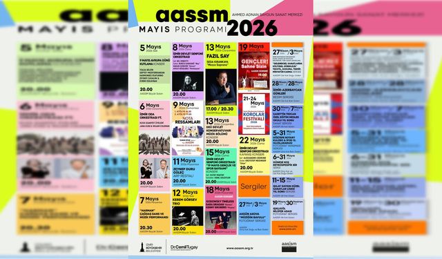 AASSM’de mayıs ayı sanatla dolu