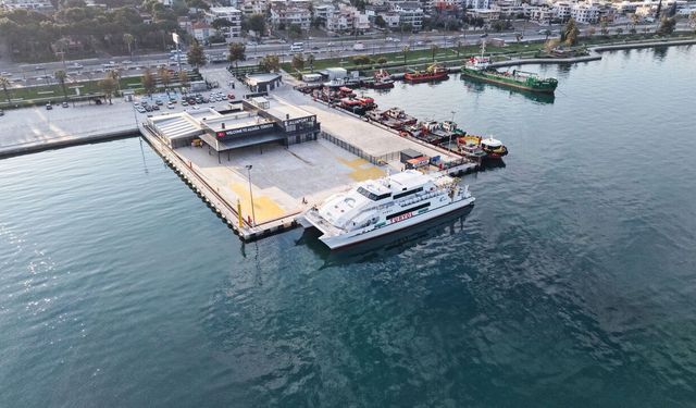 Aliağa’dan Midilli’ye deniz seferleri başladı