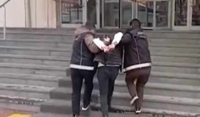 Aranan hükümlü kıskıvrak yakalandı: 10 yıl hapis cezası bulunuyordu