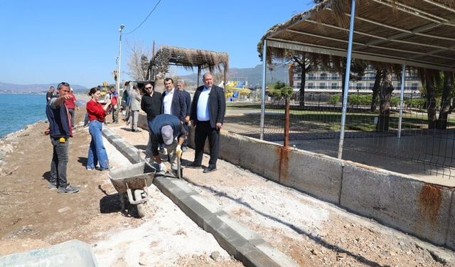 Başkan Çiçek sahada: "Menderes en iyisini hak ediyor"
