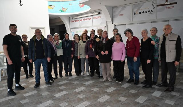 Bornova’da sağlıklı yaş alma programına yoğun ilgi