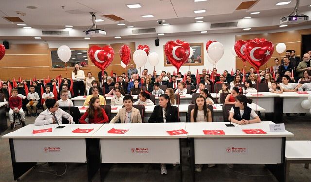 Bornova'da söz çocuklarda: “Bir çocuk konuşursa dünya değişir”