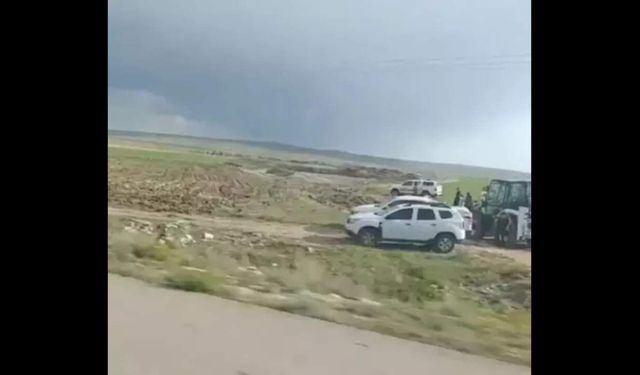 Boş arazide gömülü ceset bulundu