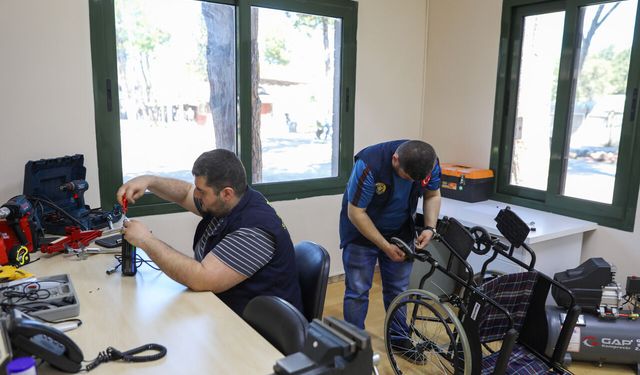 Buca’nın Engelsiz Tamir Atölyesi yenilendi