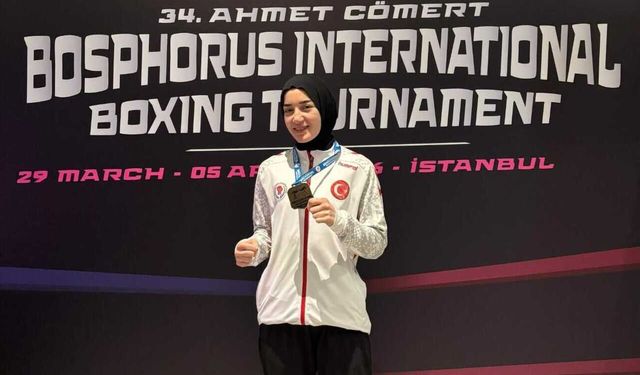 DEÜ'lü boksörden ringde büyük başarı