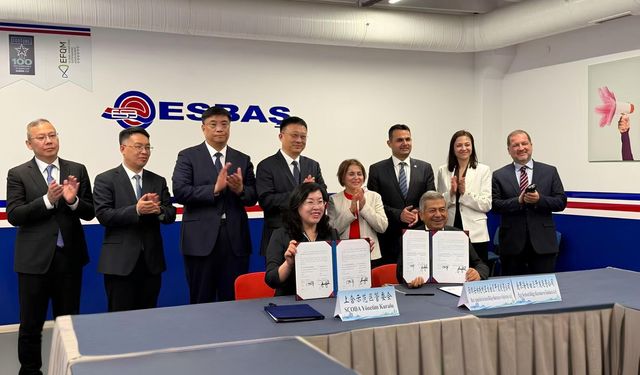 ESBAŞ ve BASBAŞ Çin heyetiyle stratejik işbirliği mutabakatı imzaladı