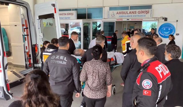 Eski AK Parti İl Başkanı Haluk Laçin yaralandı, 2 şüpheli gözaltında!