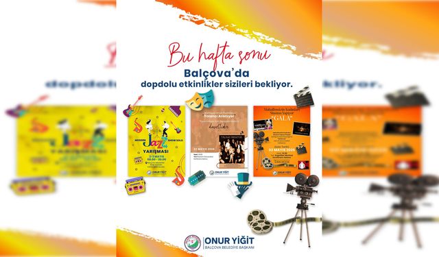 Balçova’da kültür ve sanat dolu hafta sonu