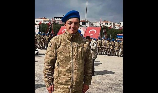 Genç asker Mertcan Bereketoğlu vatani görevini yaparken vefat etti