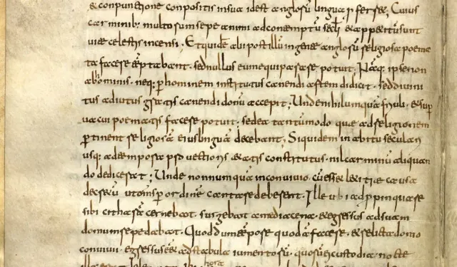 İngiliz edebiyatının en eski şiiri Roma’da bulundu