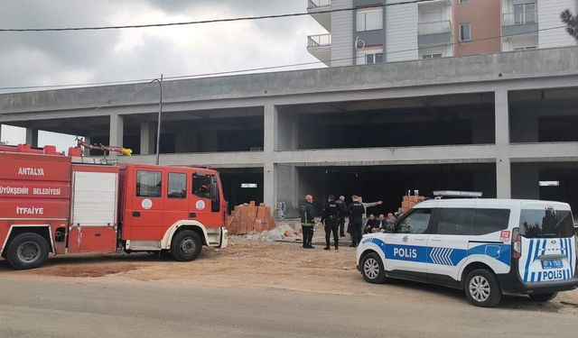 İnşaatta kimliği belirsiz erkek cesedi bulundu