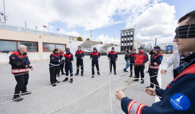 İtfaiye personeline yoğun eğitim: İlk aşama tamamlandı