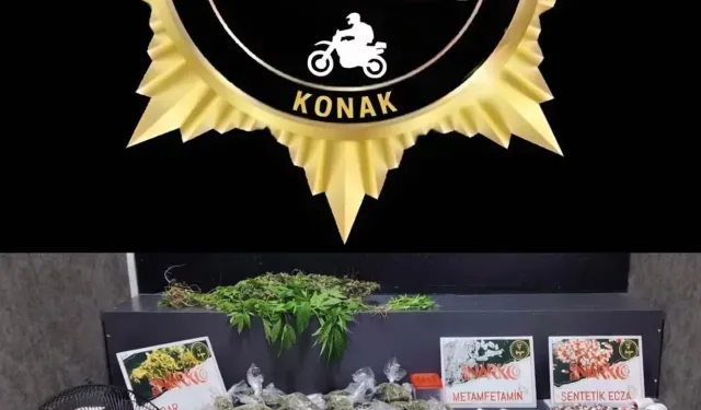 İzmir Konak’ta u*uşturucu serasına polis baskını: Çok sayıda madde ele geçirildi, 1 kişi tutuklandı