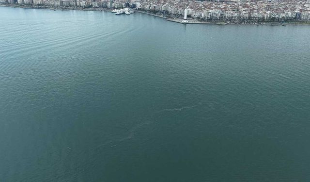 İzmir Körfezi’nde 13. dış kaynaklı kirlilik vakası