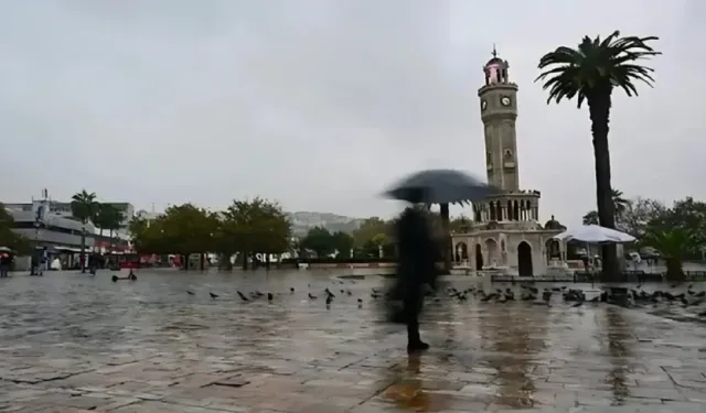 İzmirliler dikkat! Sağanak yağış geliyor!
